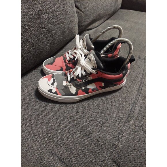 Vans Kyle Walker Pro Pink Black Camo Skateboard Shoes Size 7 Ultra Cush Low Mens - Picture 4 of 14